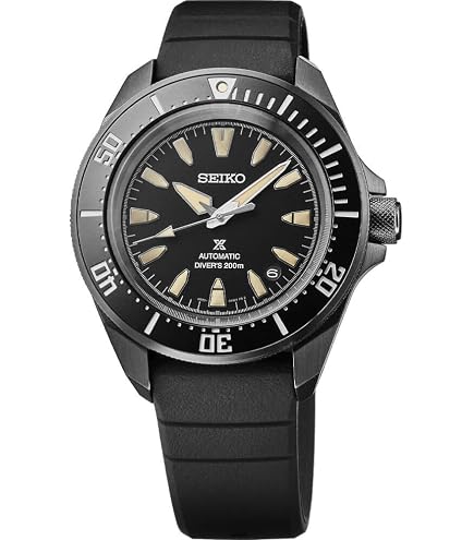 Amazon.com: SEIKO Prospex 'Black Series' Solar Diver's 1965 Re
